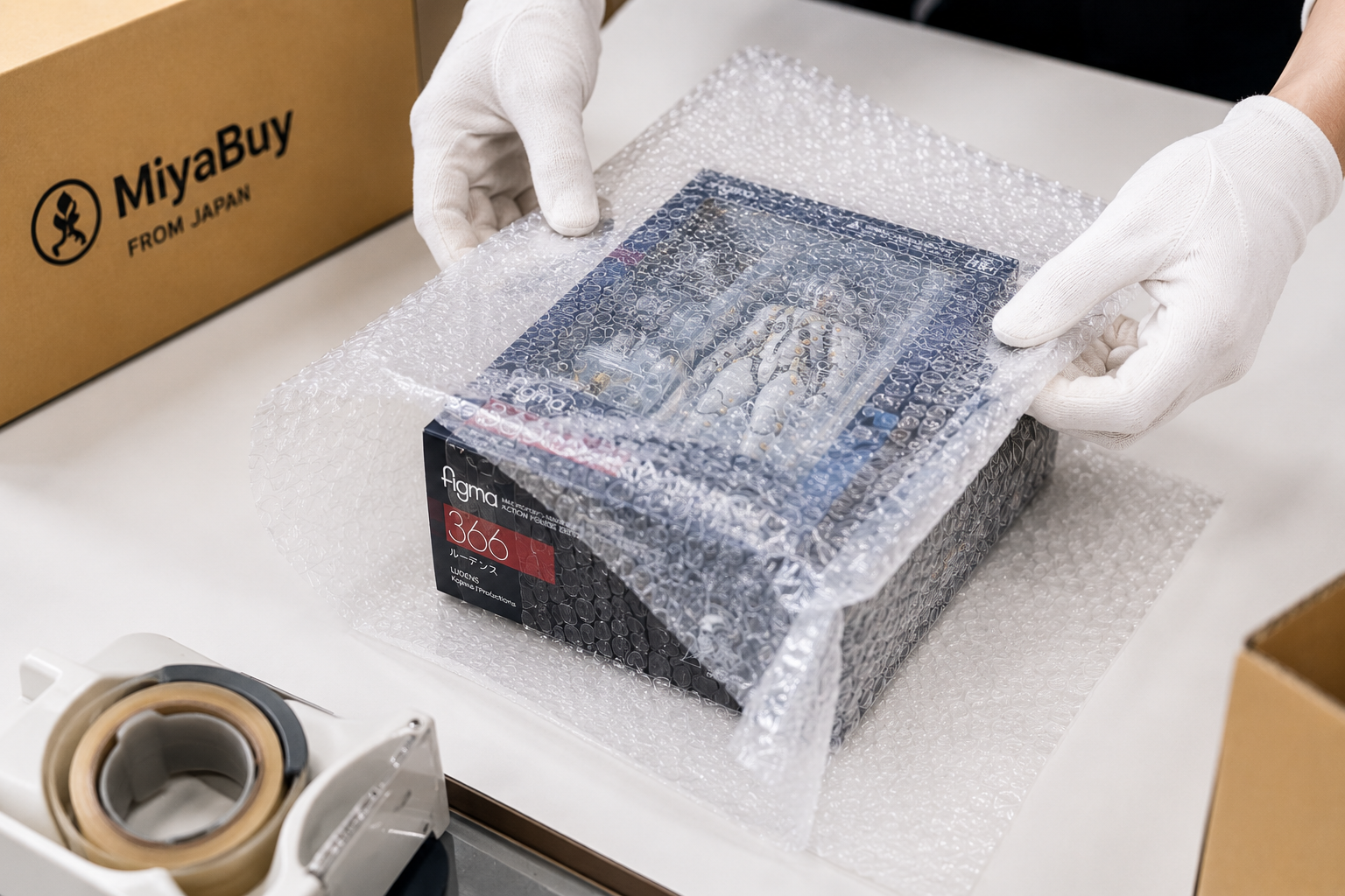 Protective packing in Japan